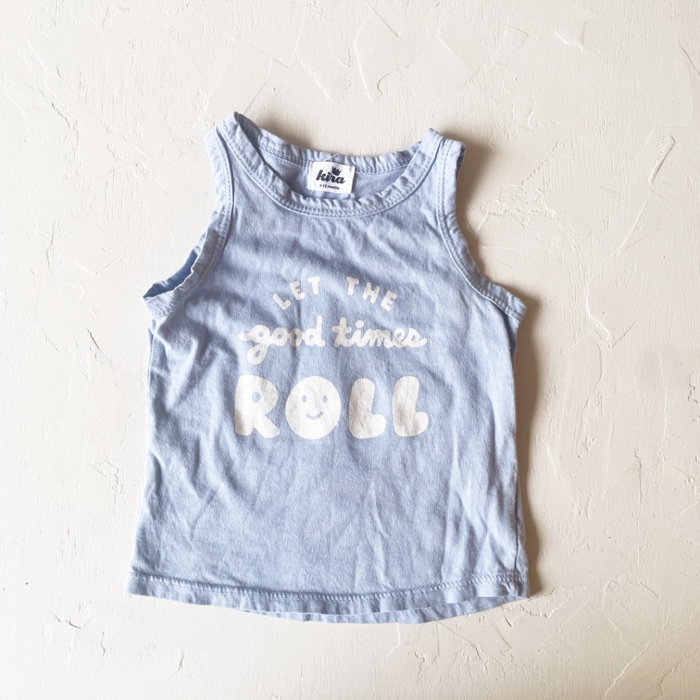 Kira "Let the Good Times Roll" Tank 6-12 months